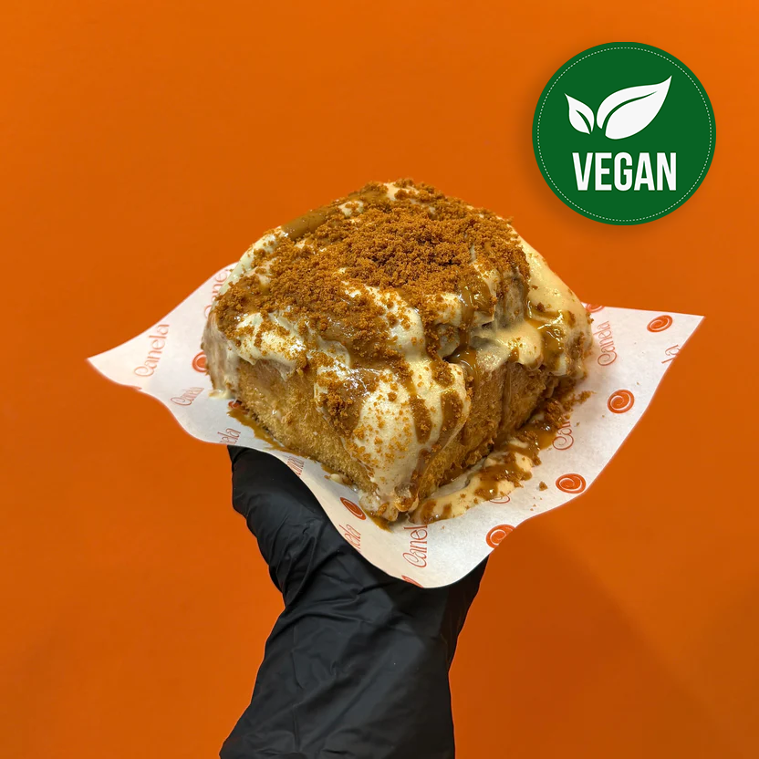 Vegan - Biscoff Cinnamon Roll